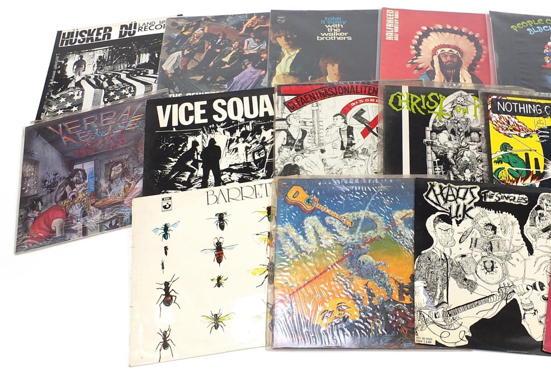 Predominantly rock vinyl LPs including Vice Squad, Syd Barrett and Beyond Possession - Image 2 of 3