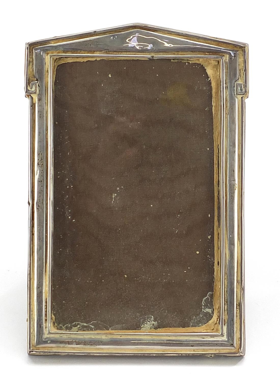 Robert Pringle & Sons, Art Deco silver easel photo frame, Birmingham 1925, 16cm x 11cm