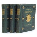 Three volumes of Shakespeare Illustrated, Tragedies, History and Comedies by Cassell, Petter &