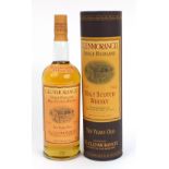 Bottle of Glenmorangie single malt whiskey