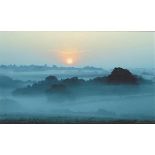 Mike Harvey-Penton Uckfield 2002 - Sussex Dawn, pencil signed contemporary photographic print,