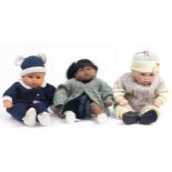 China headed boy baby doll, Oliver girl doll and LB baby boy doll, the largest 50cm high