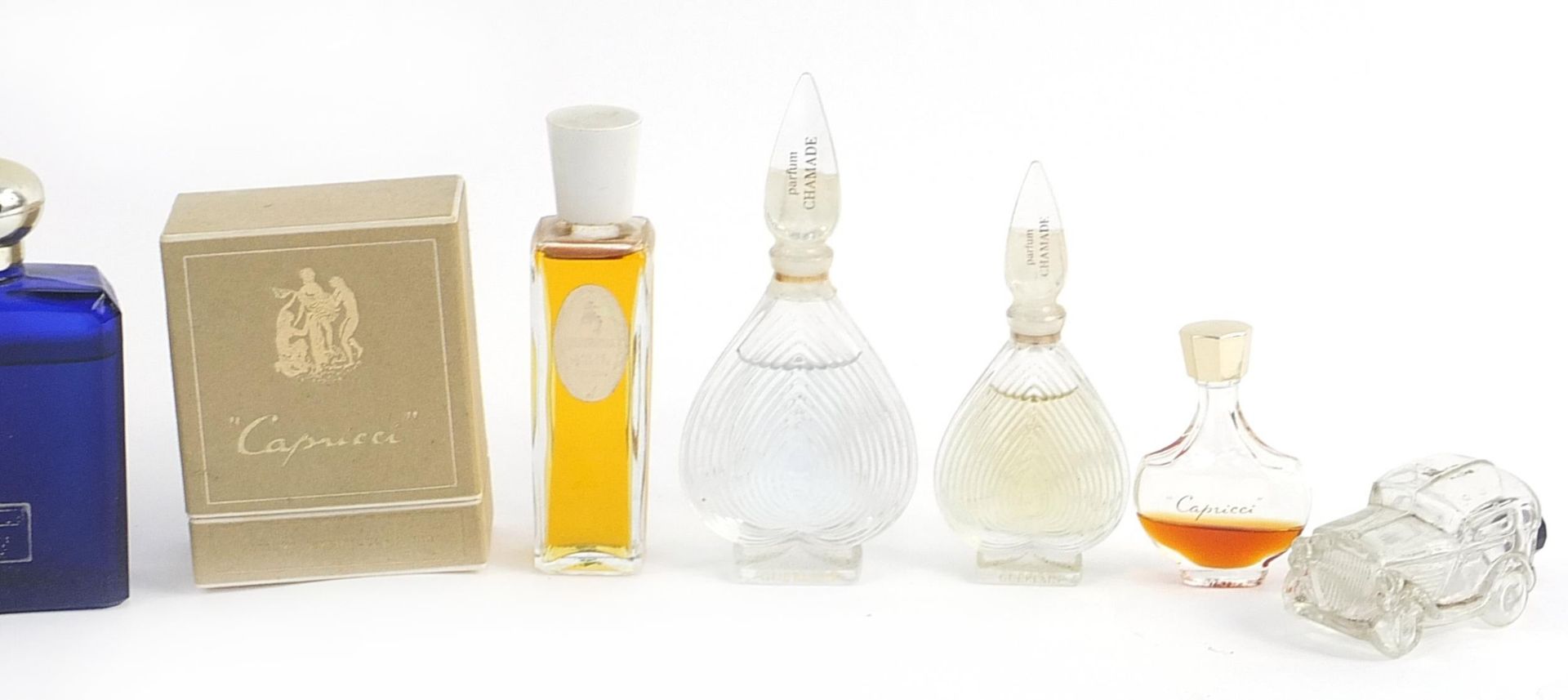 Collectable glass scent bottles some with contents - Image 3 of 3