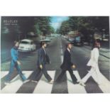 Beatles Abbey Road holographic picture, 2009 Apple Court Limited, 69cm x 49cm