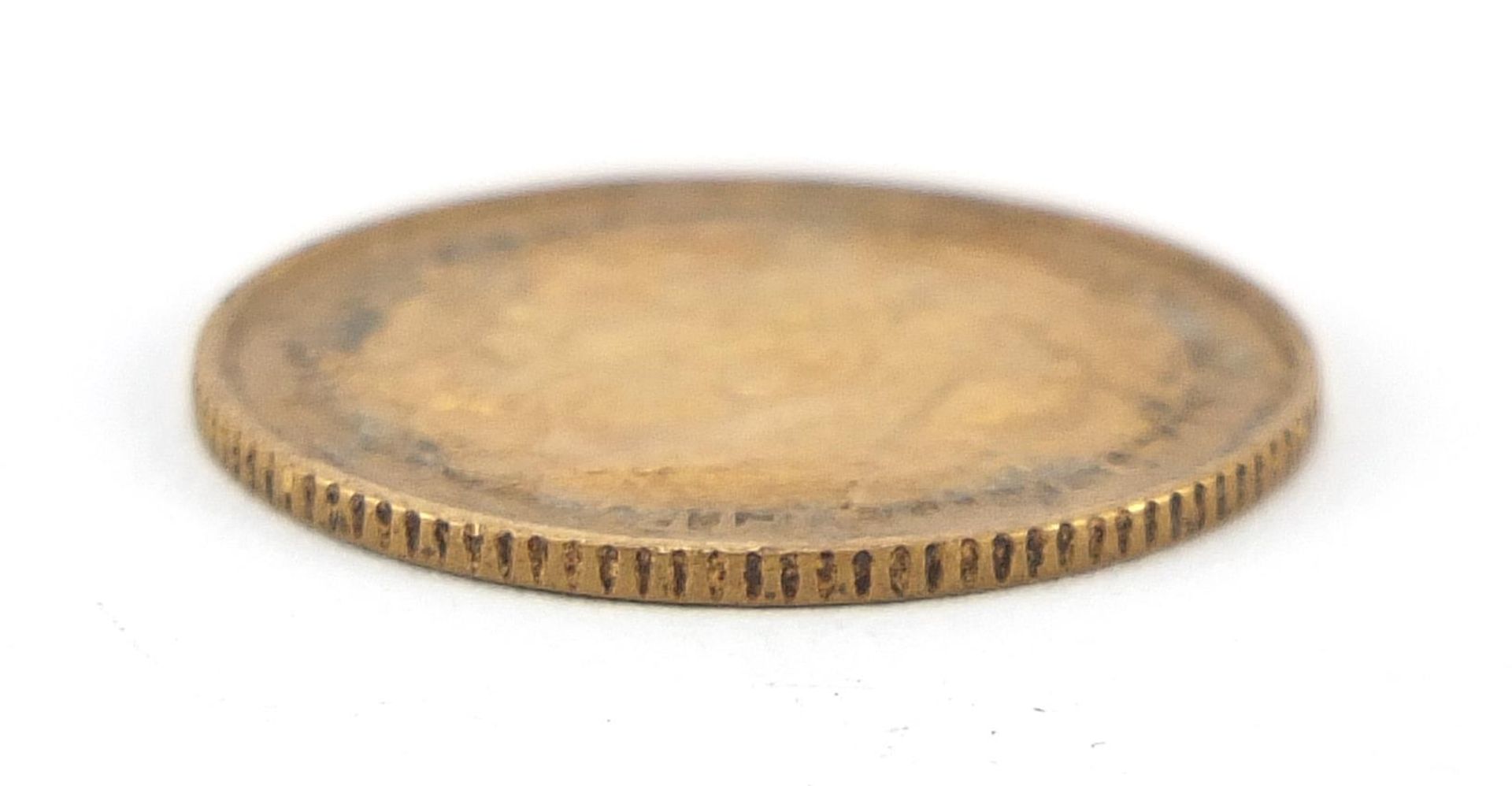 George V 1915 gold half sovereign, Sydney mint -this lot is sold without buyer's premium - Image 3 of 3