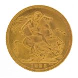 George V 1925 gold sovereign, South Africa mint - this lot is sold without buyer's premium