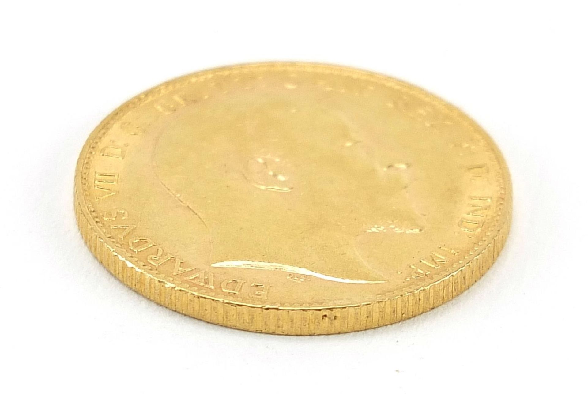 Edward VII 1903 gold sovereign - this lot is sold without buyer's premium - Image 3 of 3
