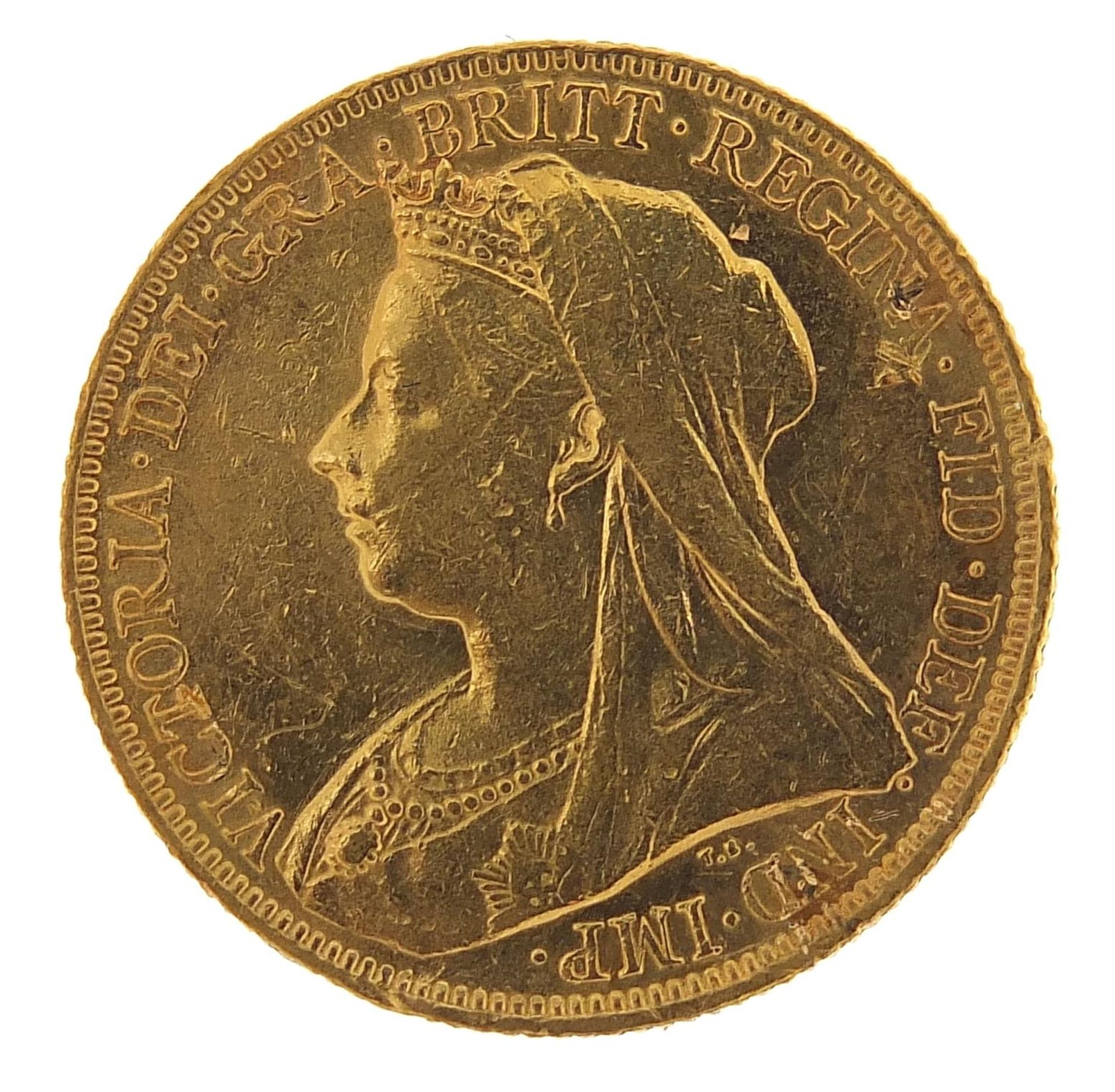 Queen Victoria 1899 gold sovereign, Sydney mint - this lot is sold without buyer’s premium - Image 2 of 3