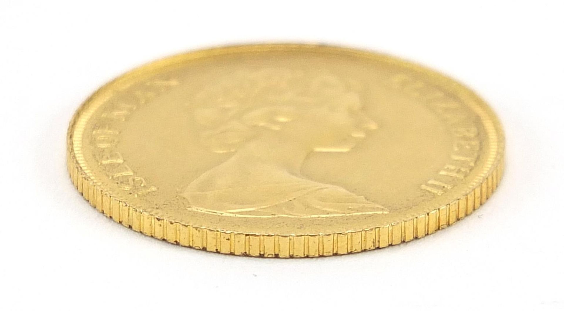 Elizabeth II Isle of Man 1979 gold half sovereign - this lot is sold without buyer's premium - Image 3 of 3