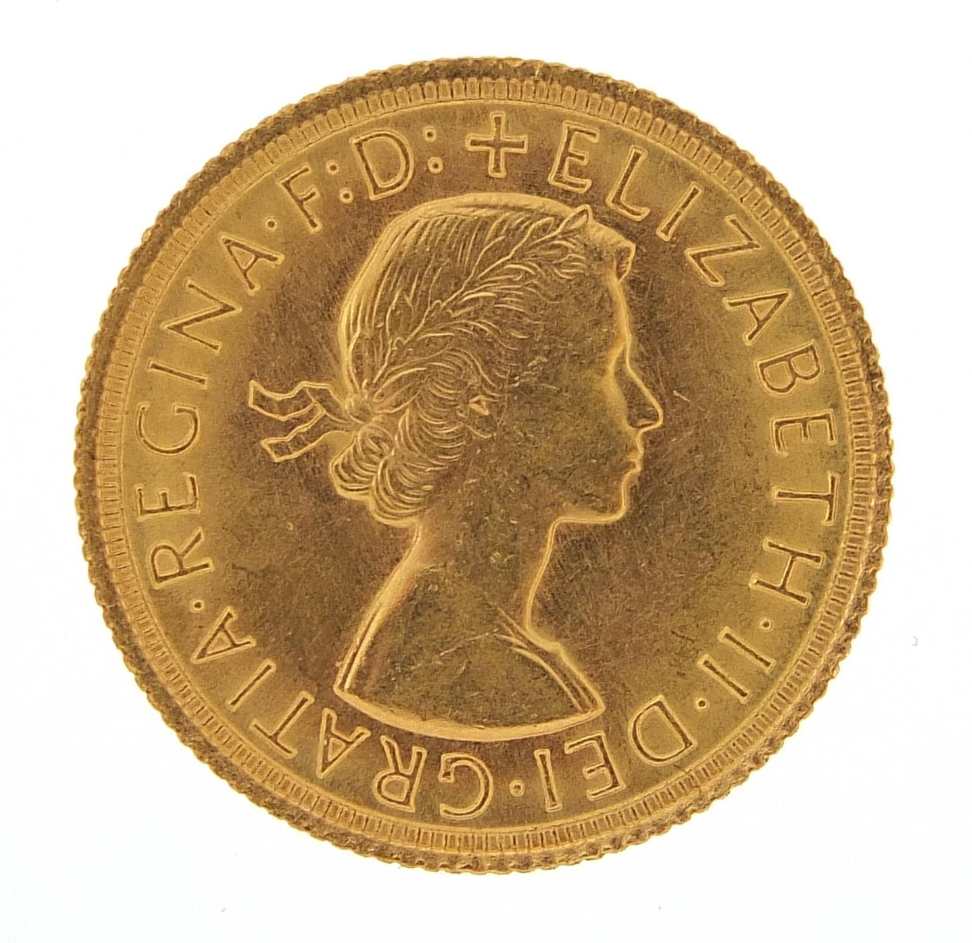 Elizabeth II 1966 gold sovereign - this lot is sold without buyer's premium - Image 2 of 3