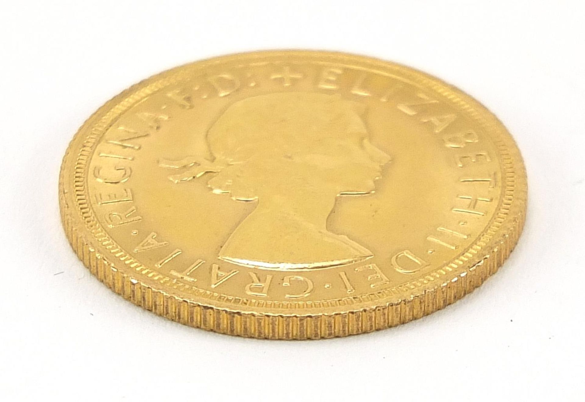 Elizabeth II 1967 gold sovereign - this lot is sold without buyer's premium - Image 3 of 3