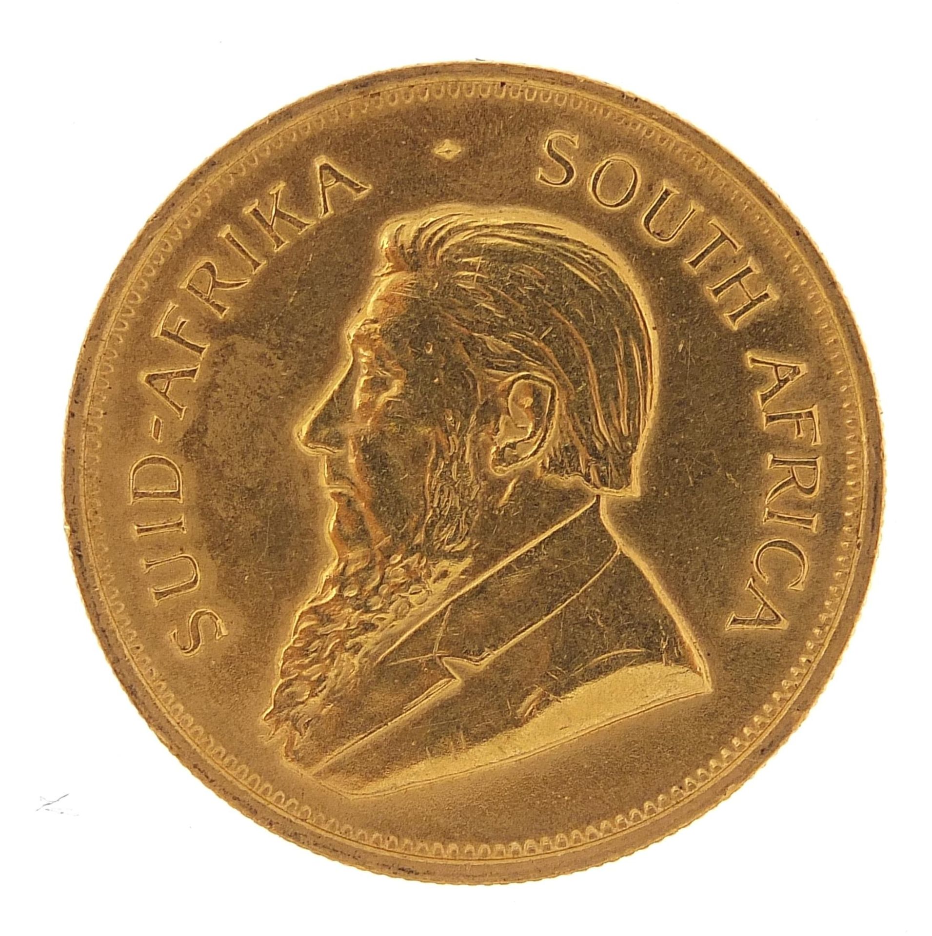 South African 1974 gold krugerrand - this lot is sold without buyer's premium - Image 2 of 3