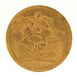 Queen Victoria 1900 gold sovereign - this lot is sold without buyer's premium