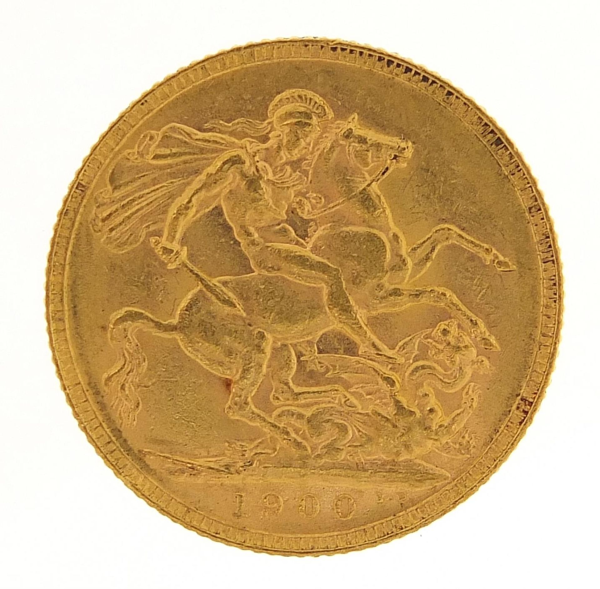 Queen Victoria 1900 gold sovereign - this lot is sold without buyer's premium