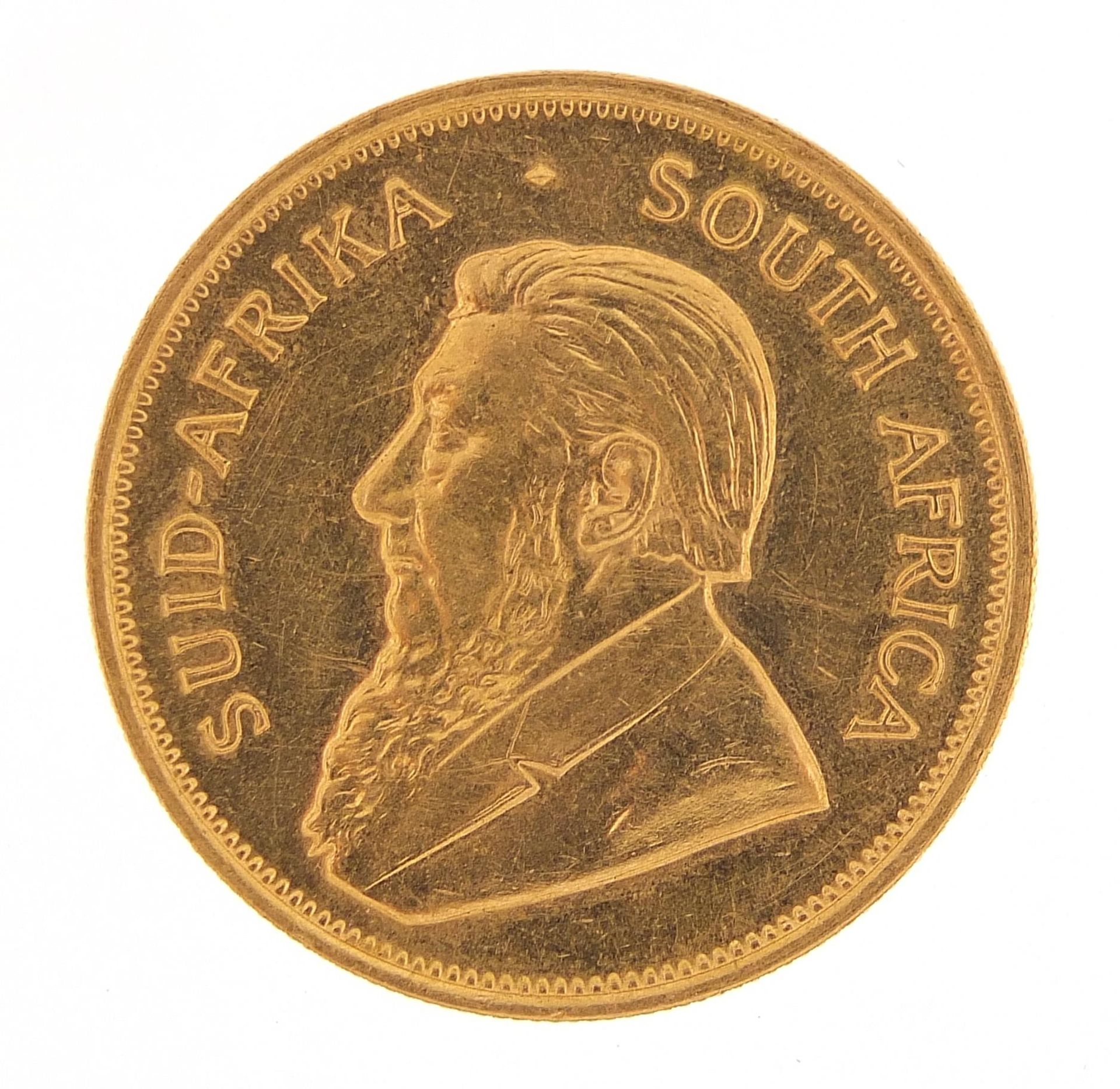 South African 1975 gold krugerrand - this lot is sold without buyer's premium - Image 2 of 3