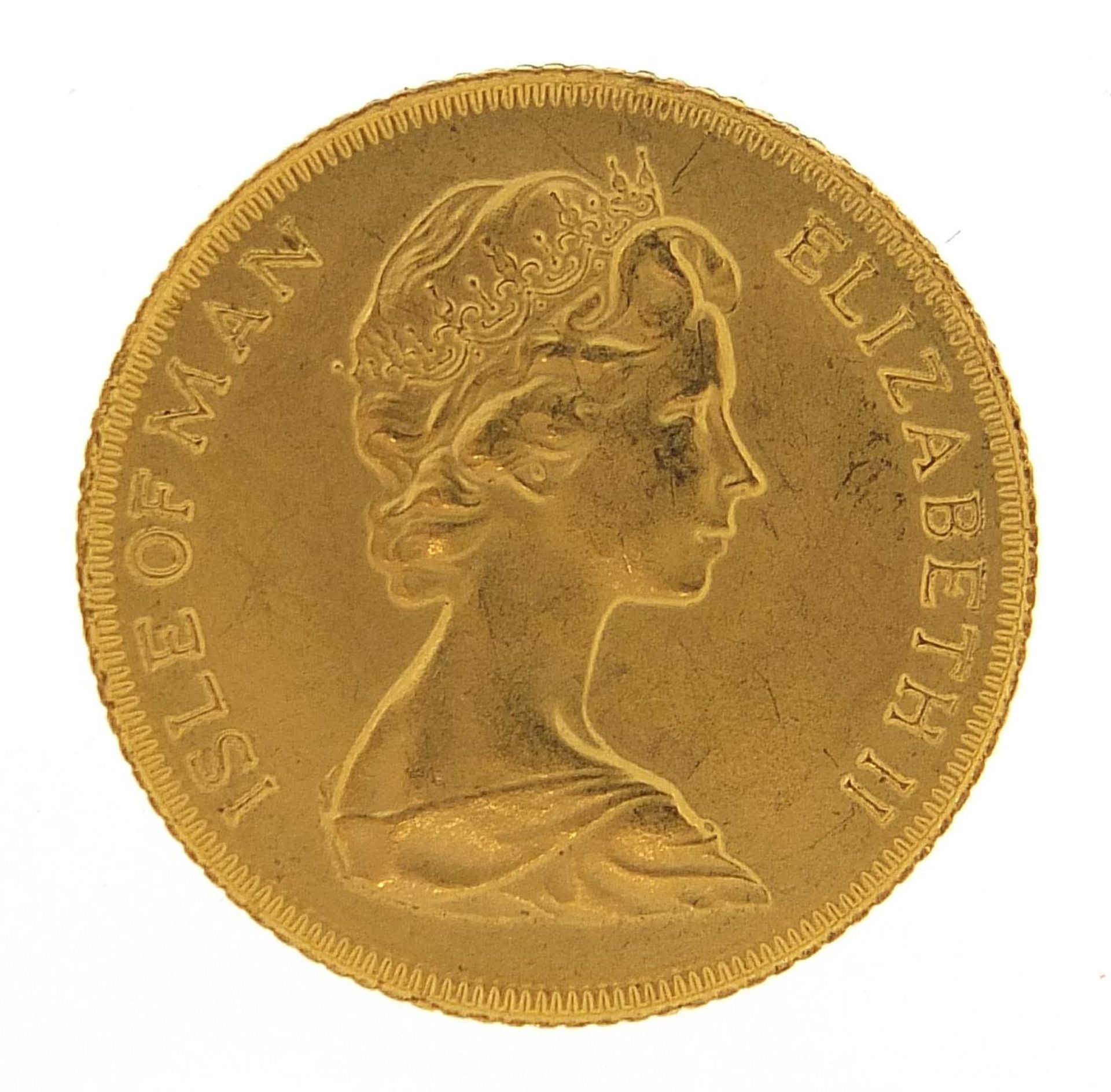 Elizabeth II Isle of Man 1979 gold half sovereign - this lot is sold without buyer's premium - Image 2 of 3