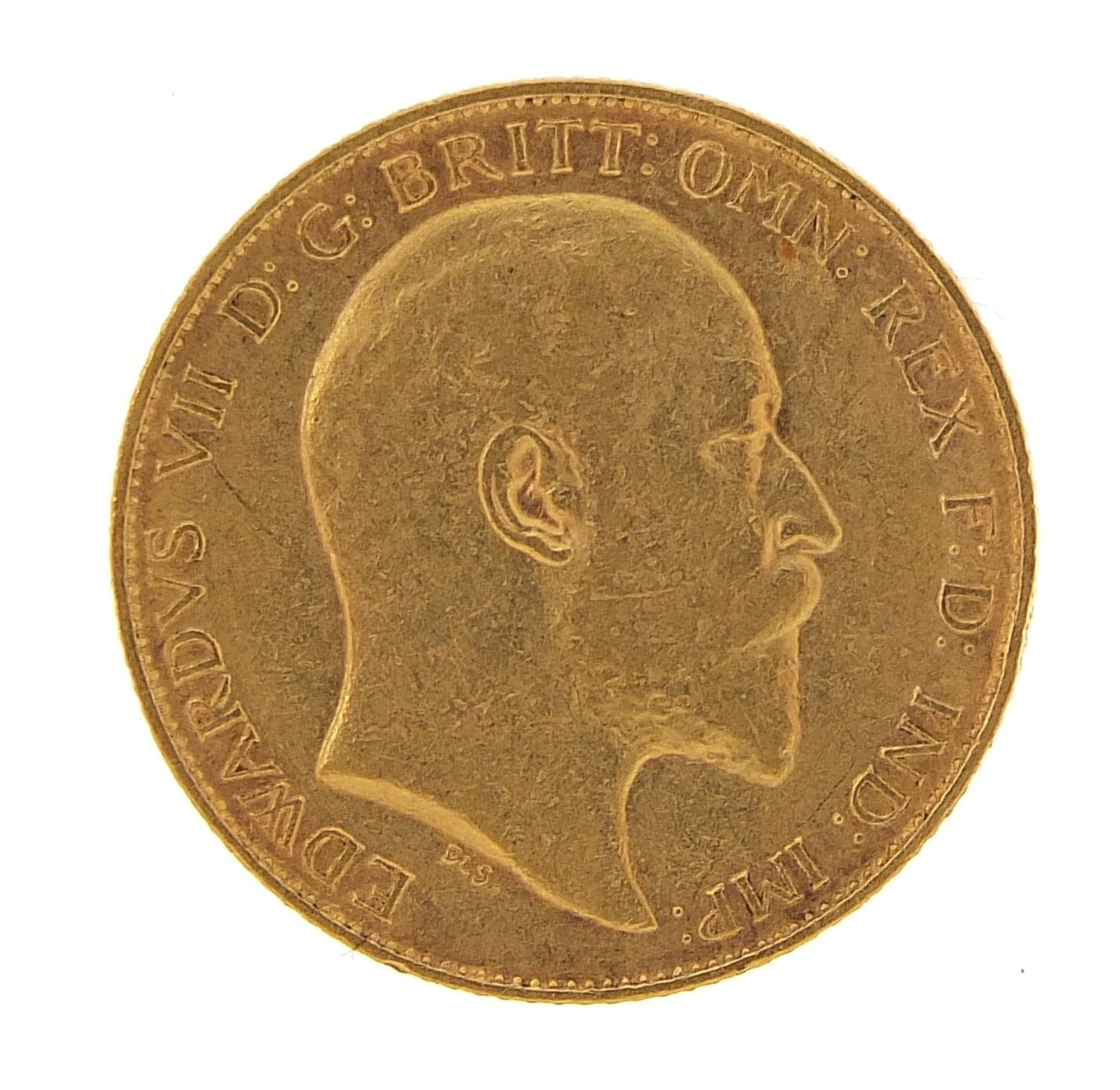 Edward VII 1902 gold half sovereign - this lot is sold without buyer's premium - Image 2 of 3