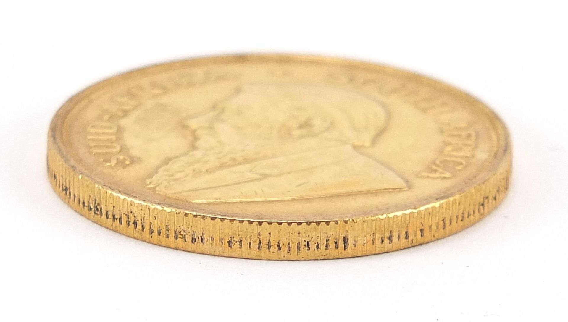 South African 1974 gold krugerrand - this lot is sold without buyer's premium - Image 3 of 3