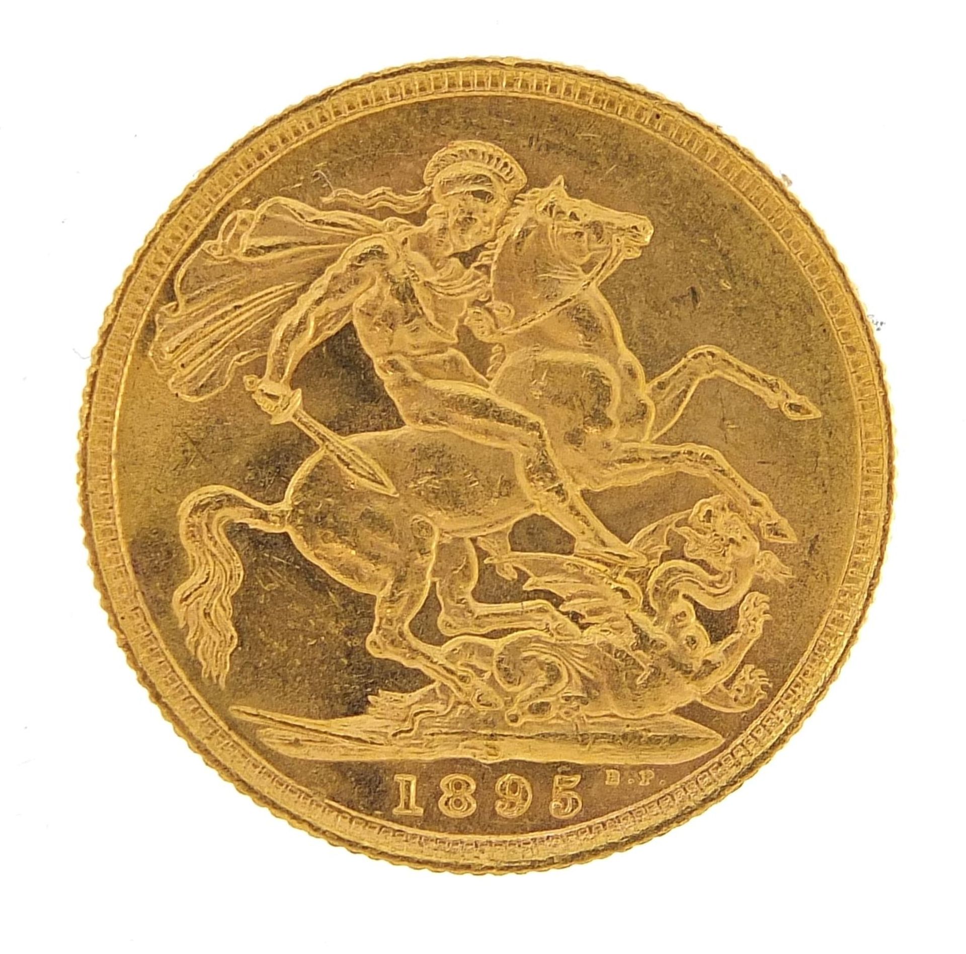 Queen Victoria 1895 gold sovereign, Sydney mint - this lot is sold without buyer's premium