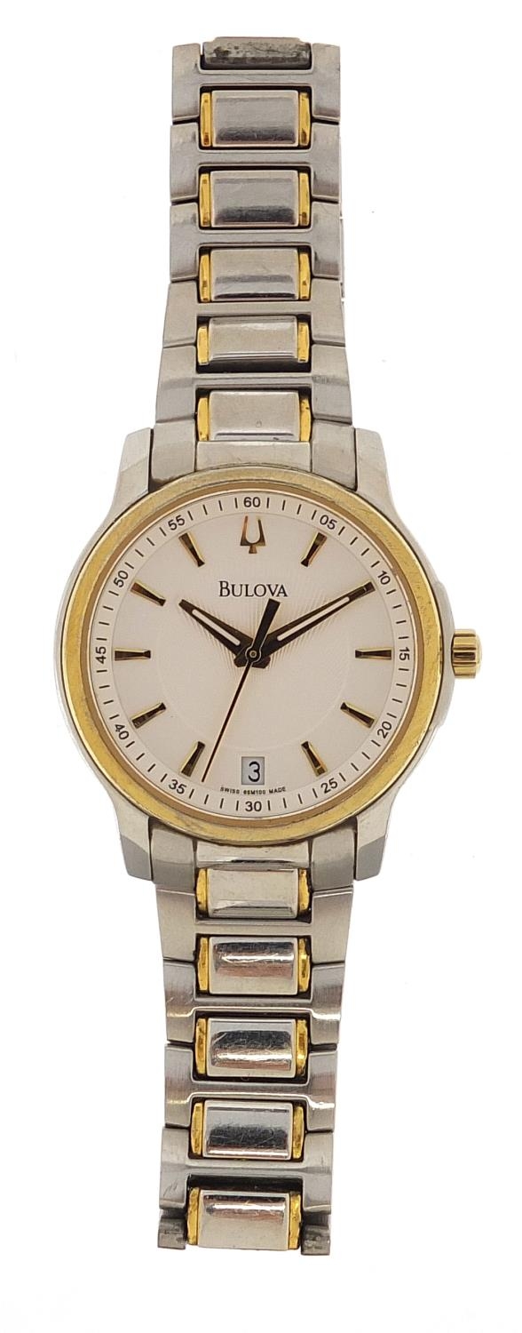 Bulova, gentlemen's dress watch with date aperture numbered C975522, 30mm in diameter - Image 2 of 5