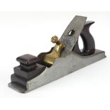 A Mathieson & Son woodworking plane, 37cm in length