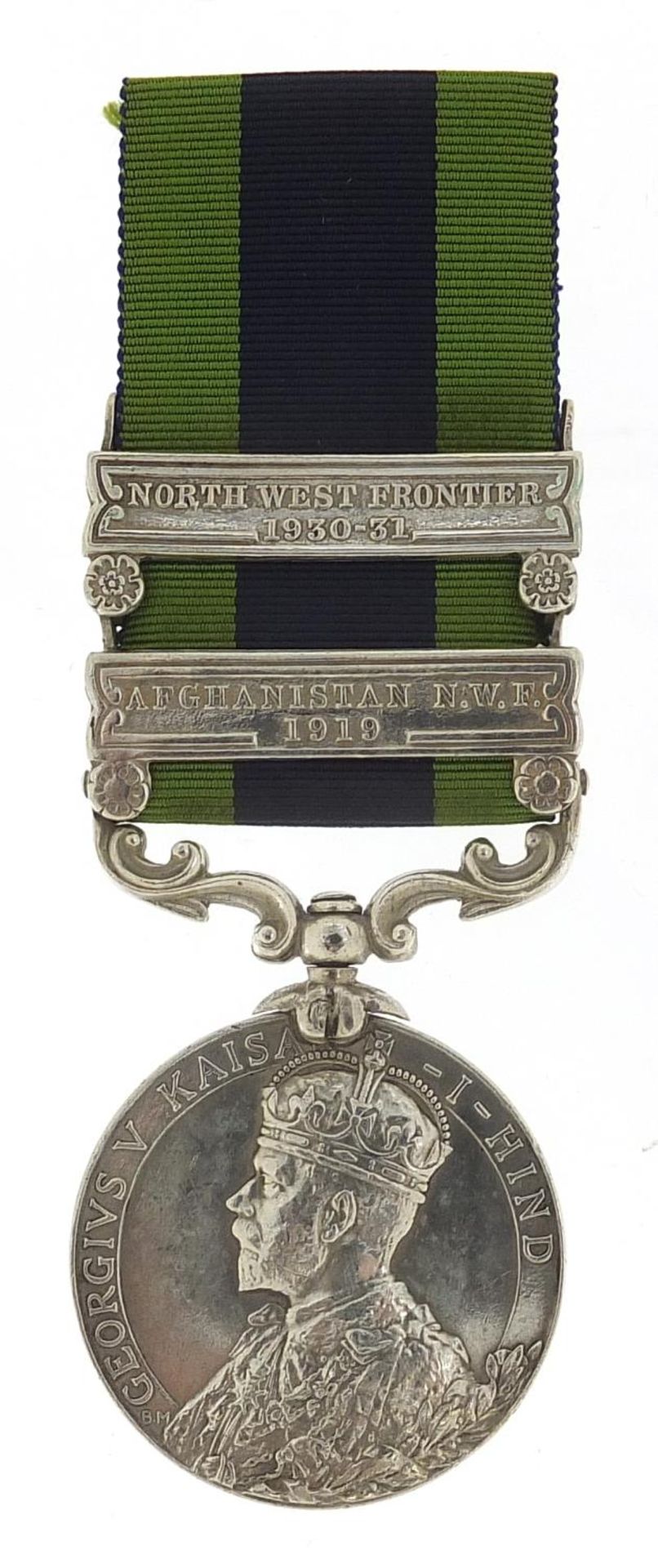 British military George V India General Service medal with Afghanistan N.W.F. 1919 and North West - Image 2 of 4