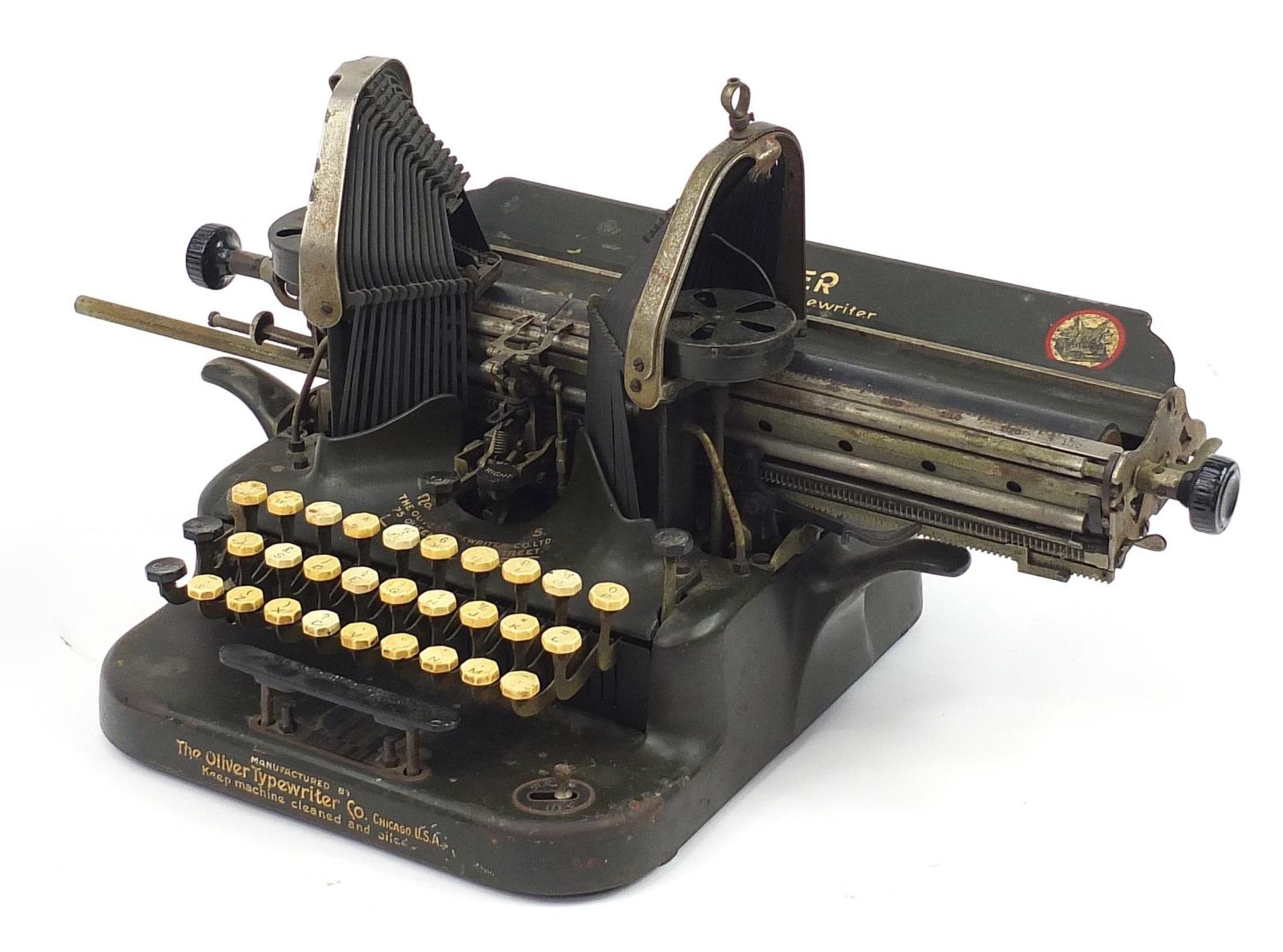 Vintage Oliver no5 typewriter