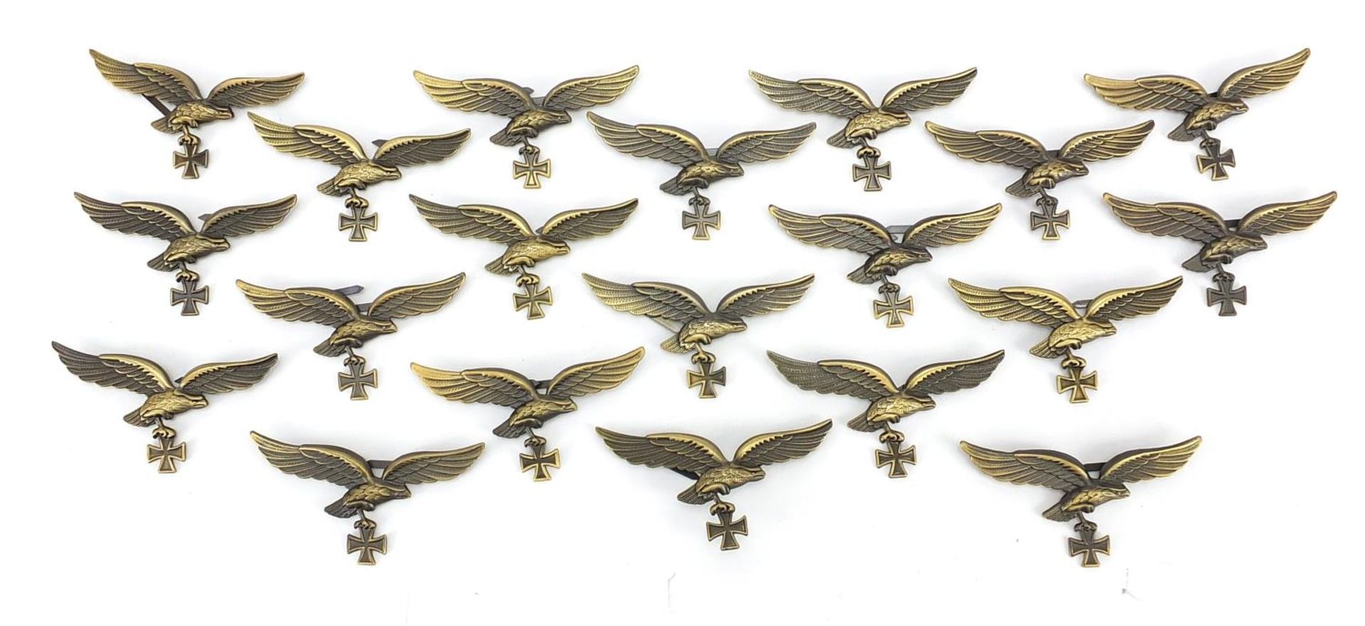 Collection of German military interest Eagle badges