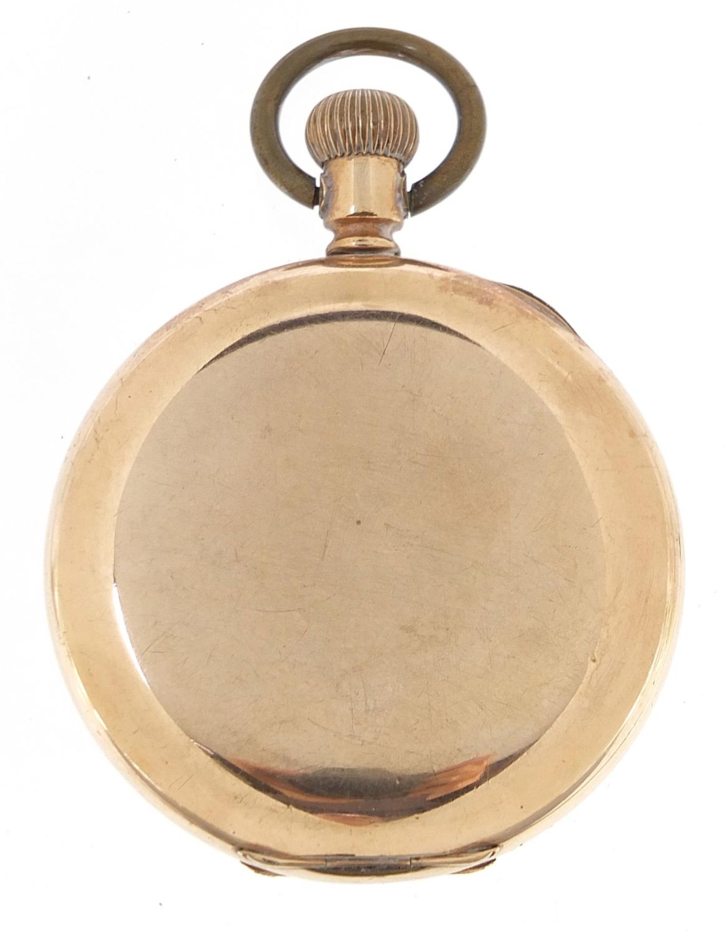 Elgin gold plated full hunter pocket watch, the movement numbered 15028339, 50mm in diameter - Image 3 of 5