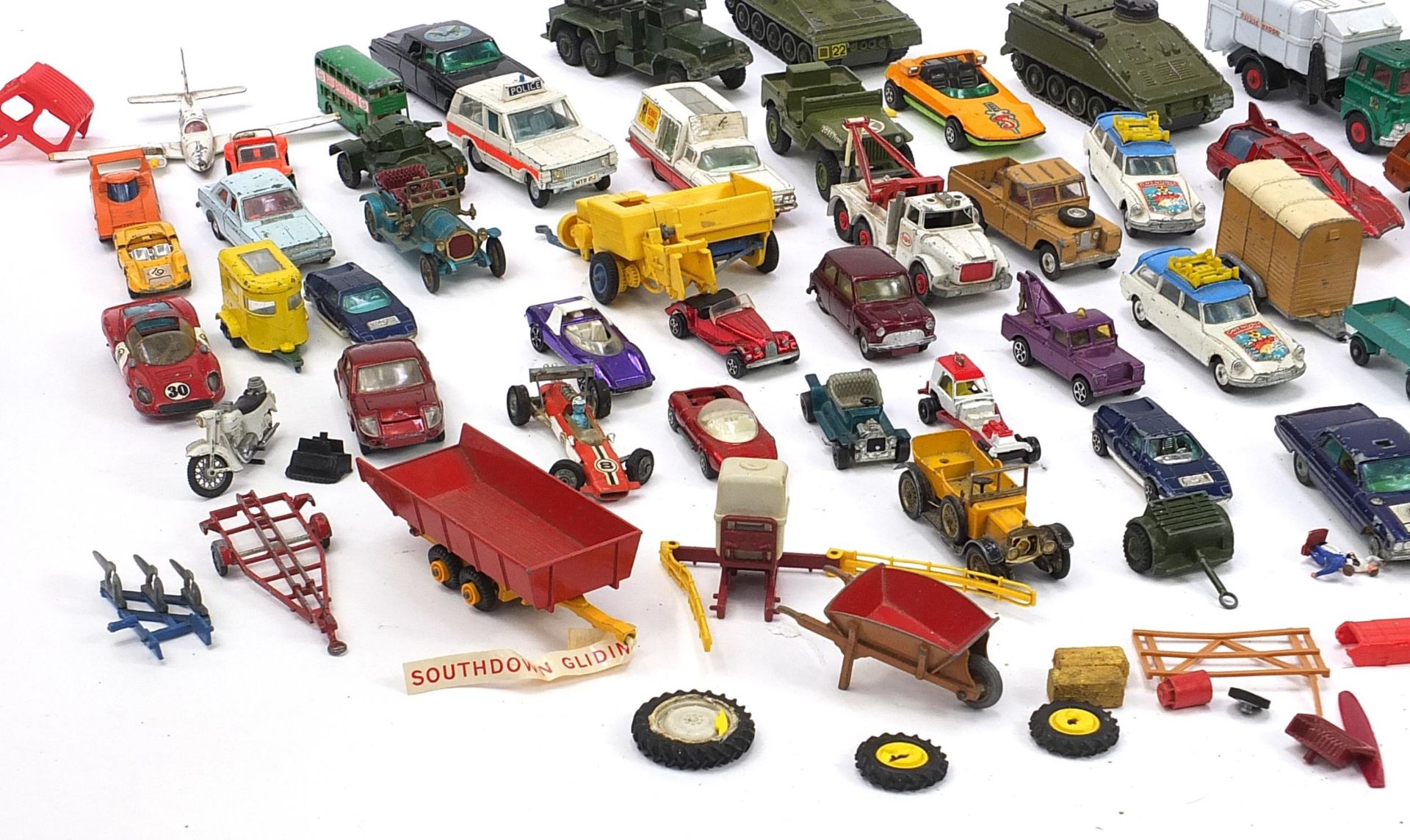 Collection of vintage diecast vehicles including Dinky, Britains and Corgi - Image 5 of 7