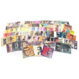 Vinyl LP records including Olivia Newton John, Elvis Presley, Ricky Nelson, Buddy Holly and Juice