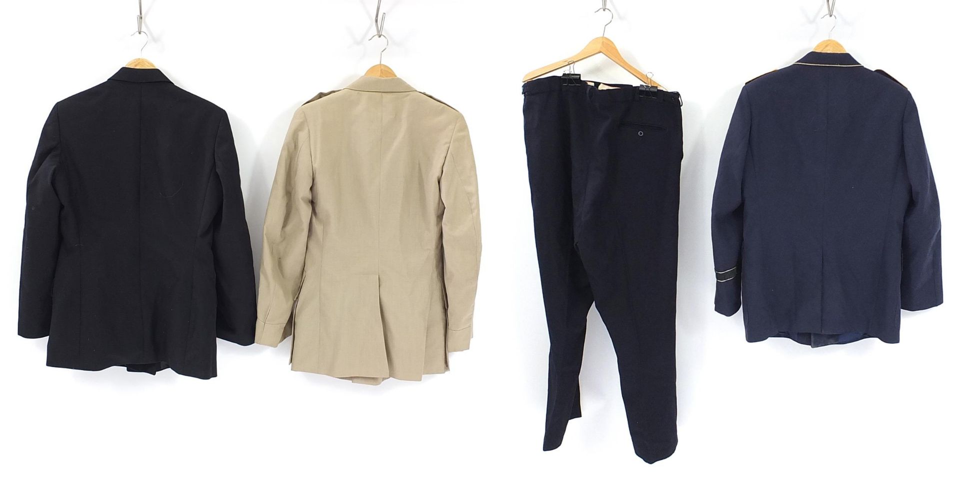 Three German military interest tunics and a pair of trousers - Image 4 of 9