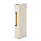 Dunhill silver plated pocket lighter, 6.5cm high