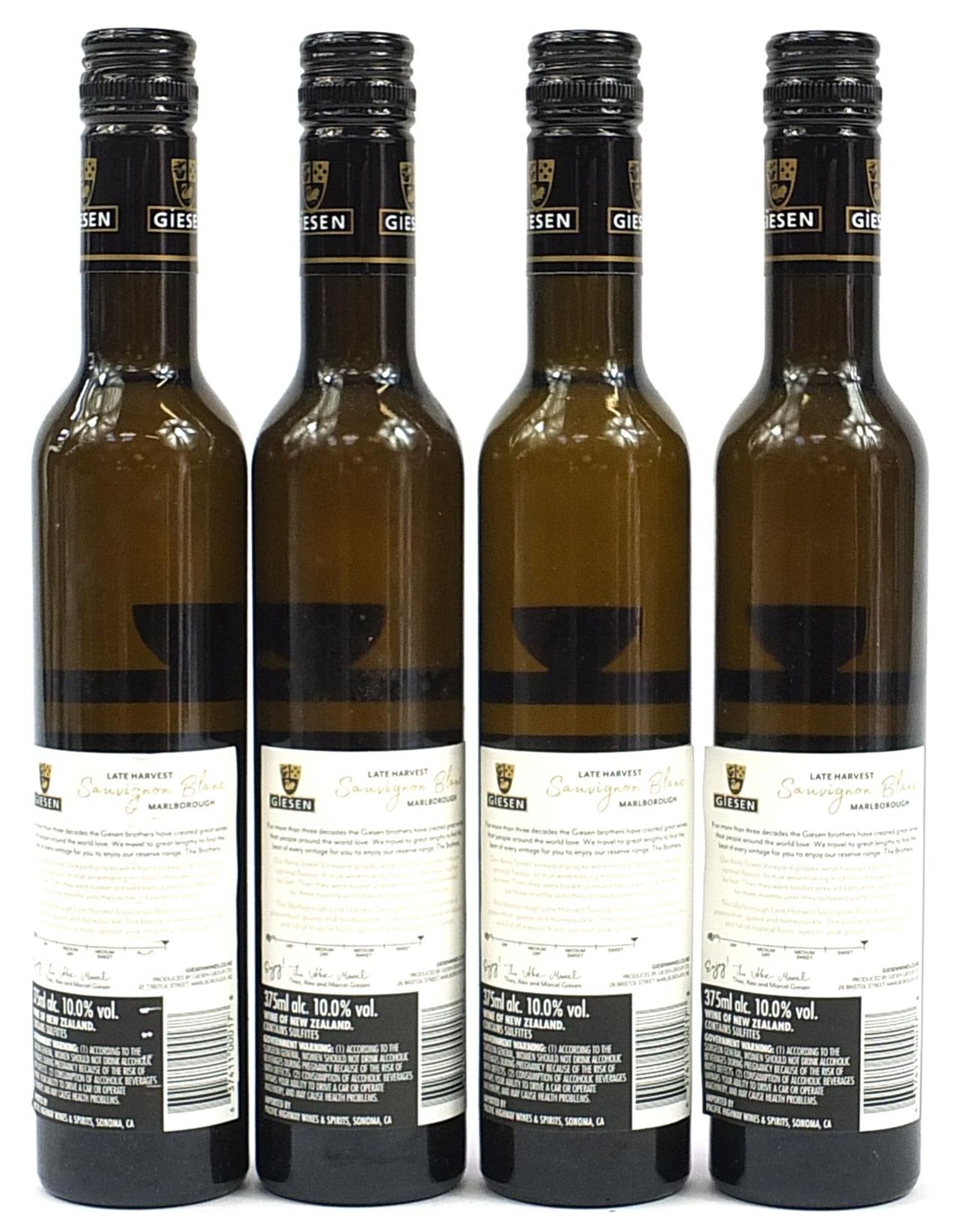 Four 37.5cl bottles of 2013 Marlborough Late Harvest Sauvignon Blanc dessert wine - Image 2 of 2