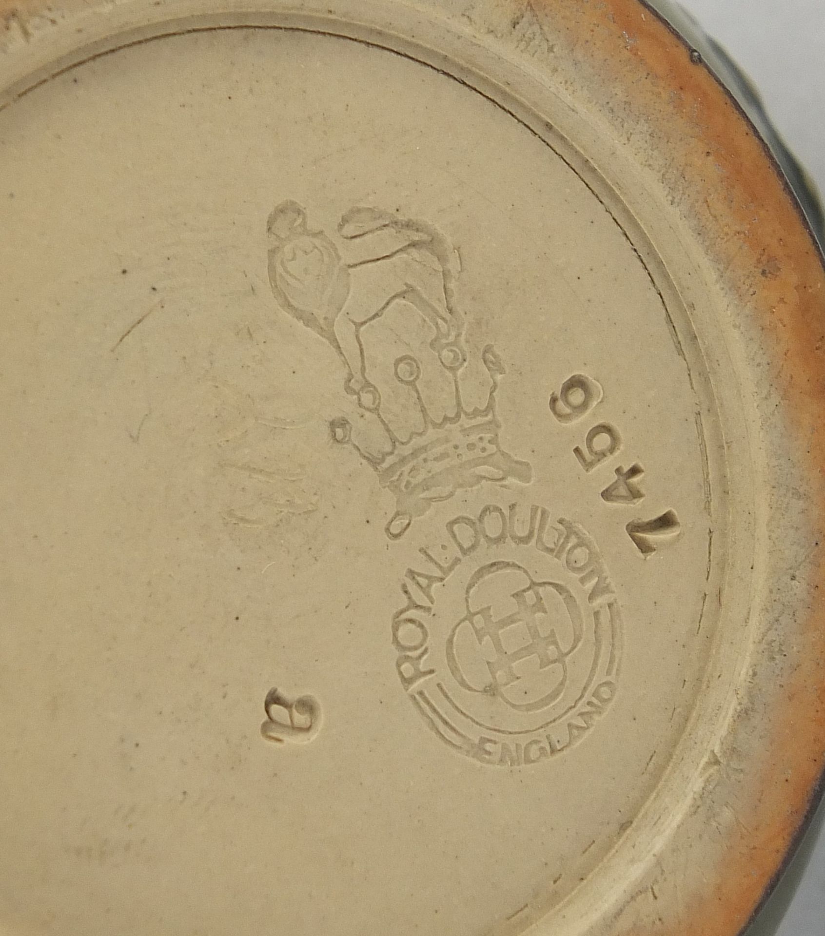 Royal Doulton stoneware mug commemorating the coronation of HM Queen Mary and HM King George V 1911, - Image 6 of 6