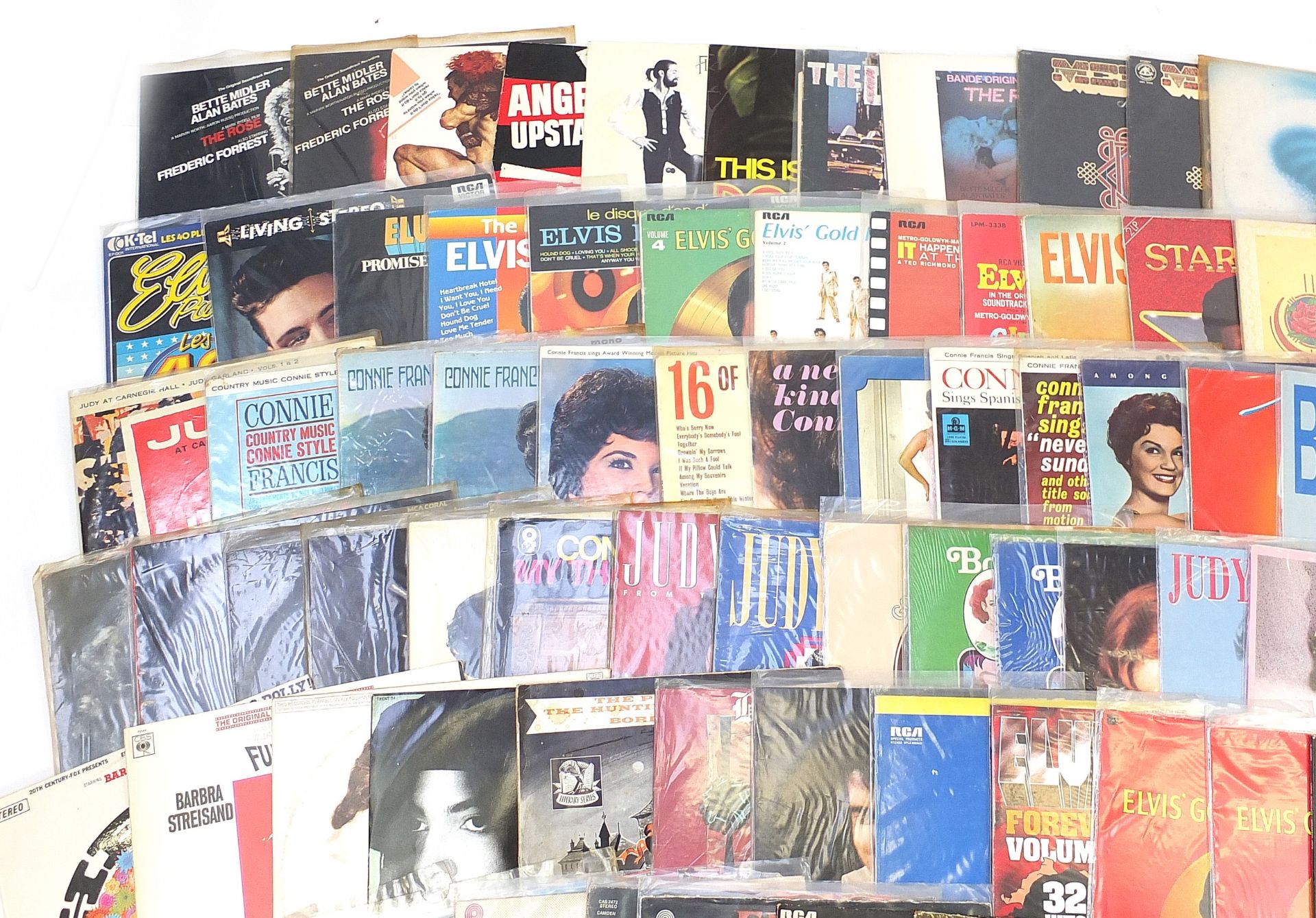 Vinyl LP records including The Damned, Fleetwood Mac, Melanie, Elvis Presley and Connie Francis - Image 2 of 7