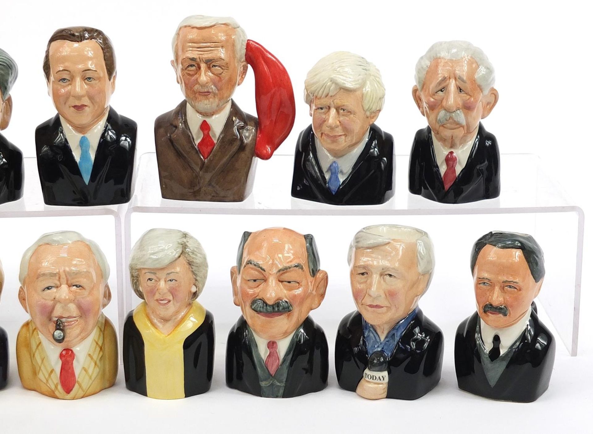 Collection of Bairstow Manor collectable character jugs, mostly political interest including - Image 3 of 4