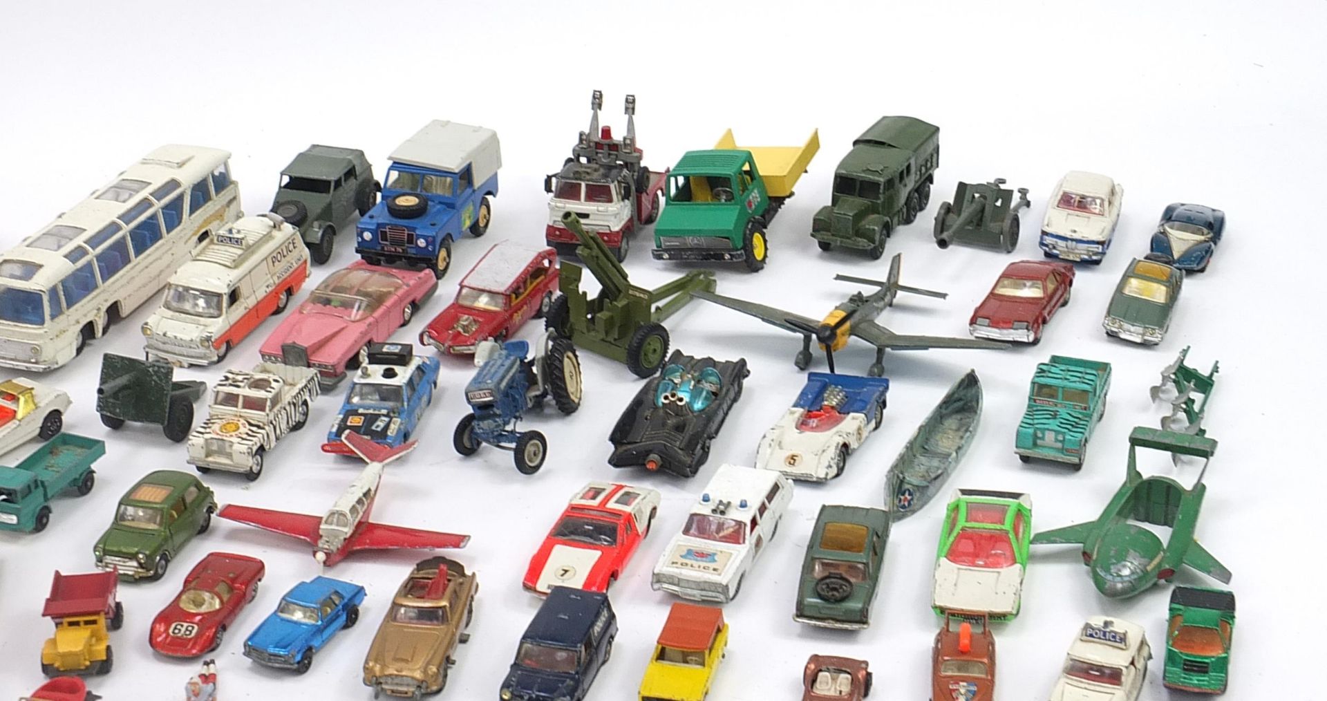 Collection of vintage diecast vehicles including Dinky, Britains and Corgi - Image 4 of 7