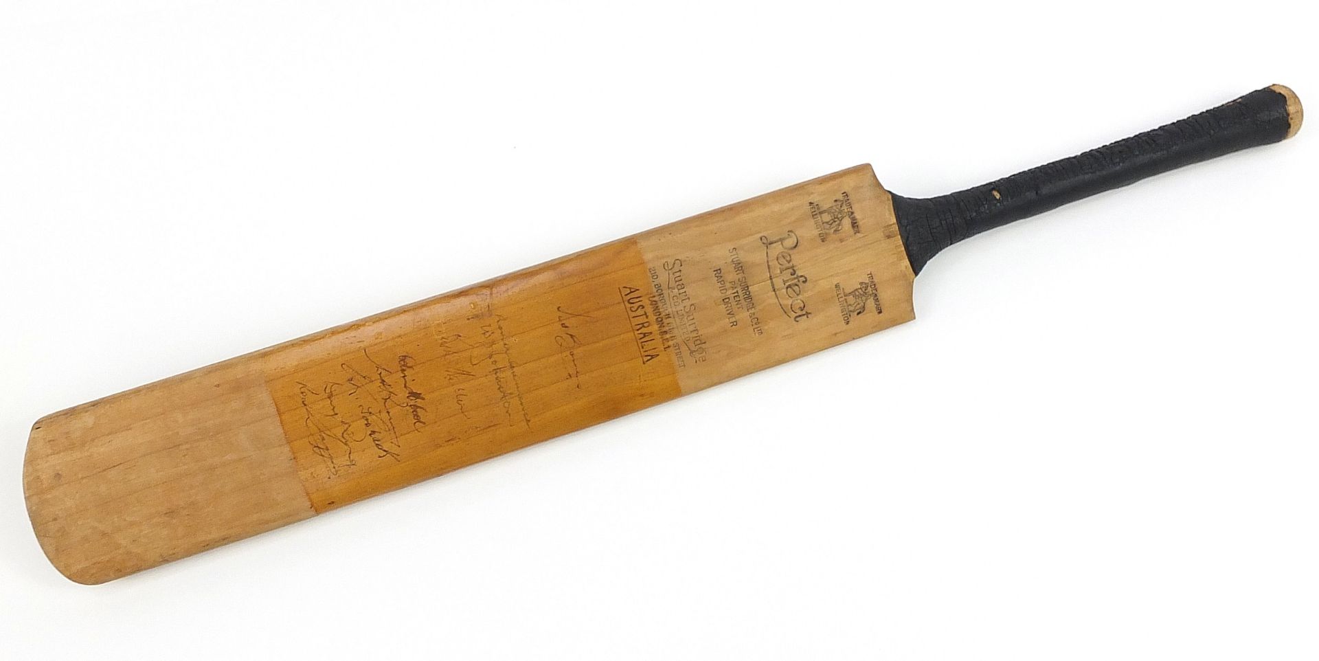 Stuart Surridge & Co Rapid Driver Perfect full size cricket bat with Australia and Essex - Image 5 of 7