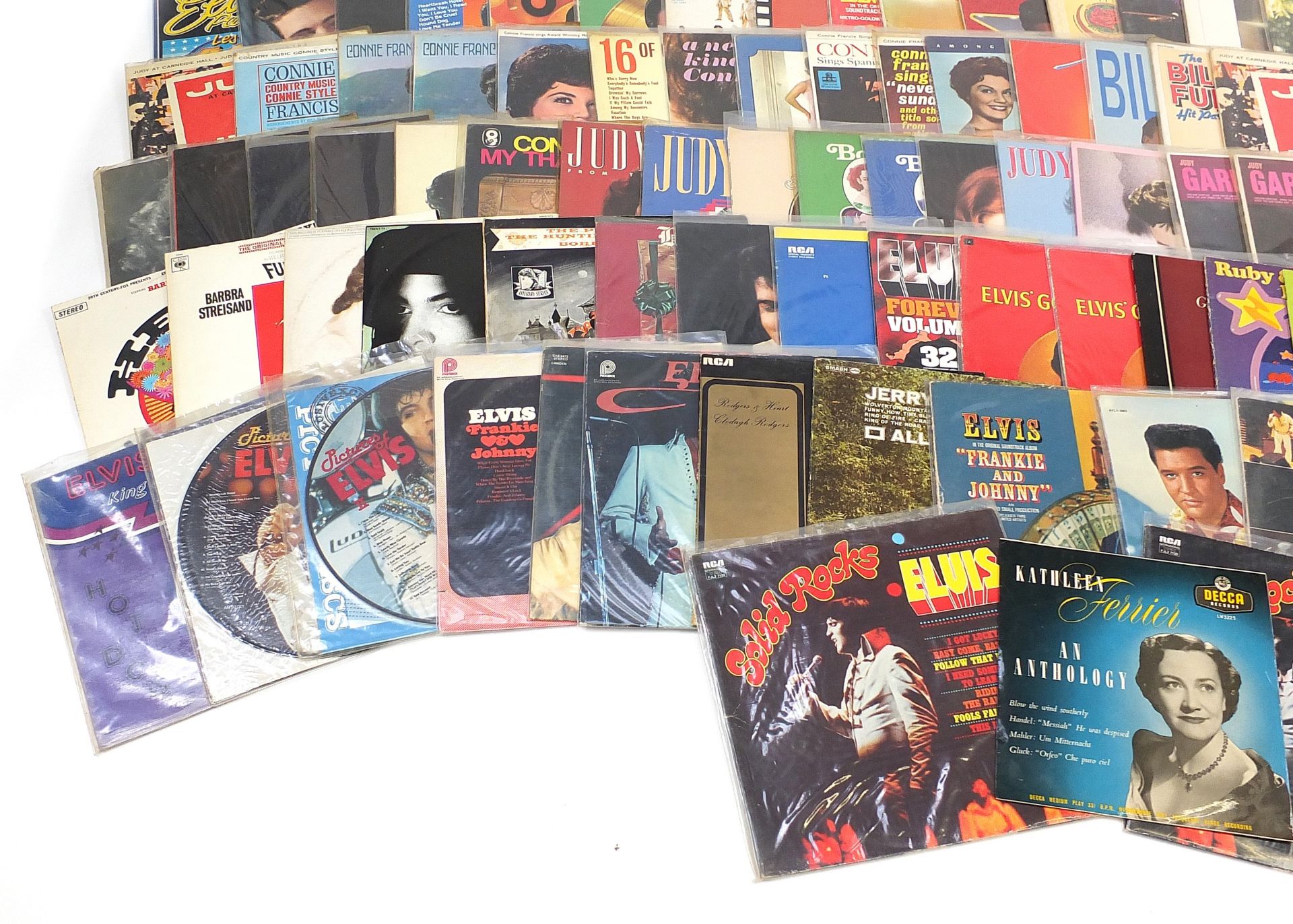 Vinyl LP records including The Damned, Fleetwood Mac, Melanie, Elvis Presley and Connie Francis - Image 5 of 7