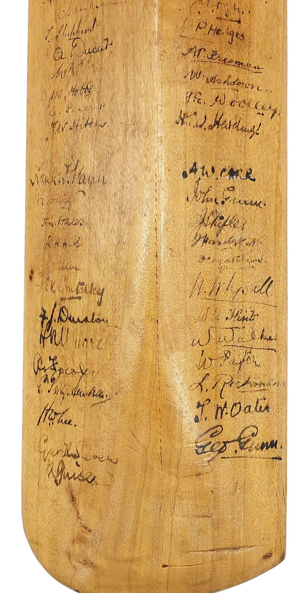 R. G. Paget & Son Ltd The Suprex full size cricket bat with autographs including F.L. Gunn, J.B. - Image 5 of 6