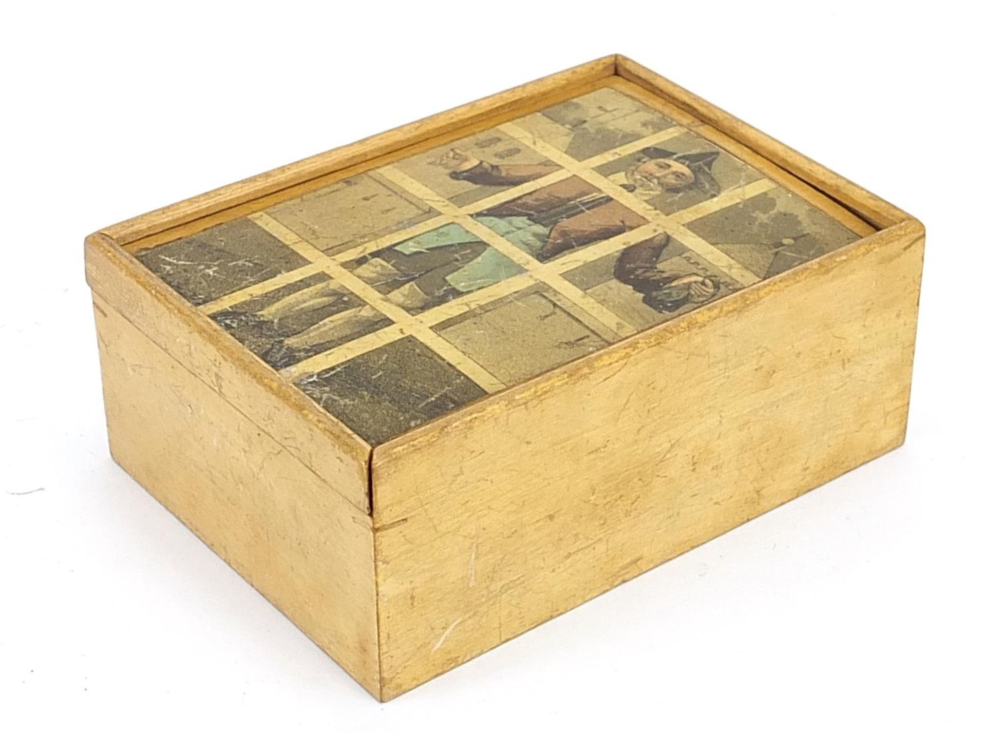 R Ackermann, Endless Metamorphoses puzzle consisting of twelve subjects with wooden box, 10cm in - Image 7 of 8