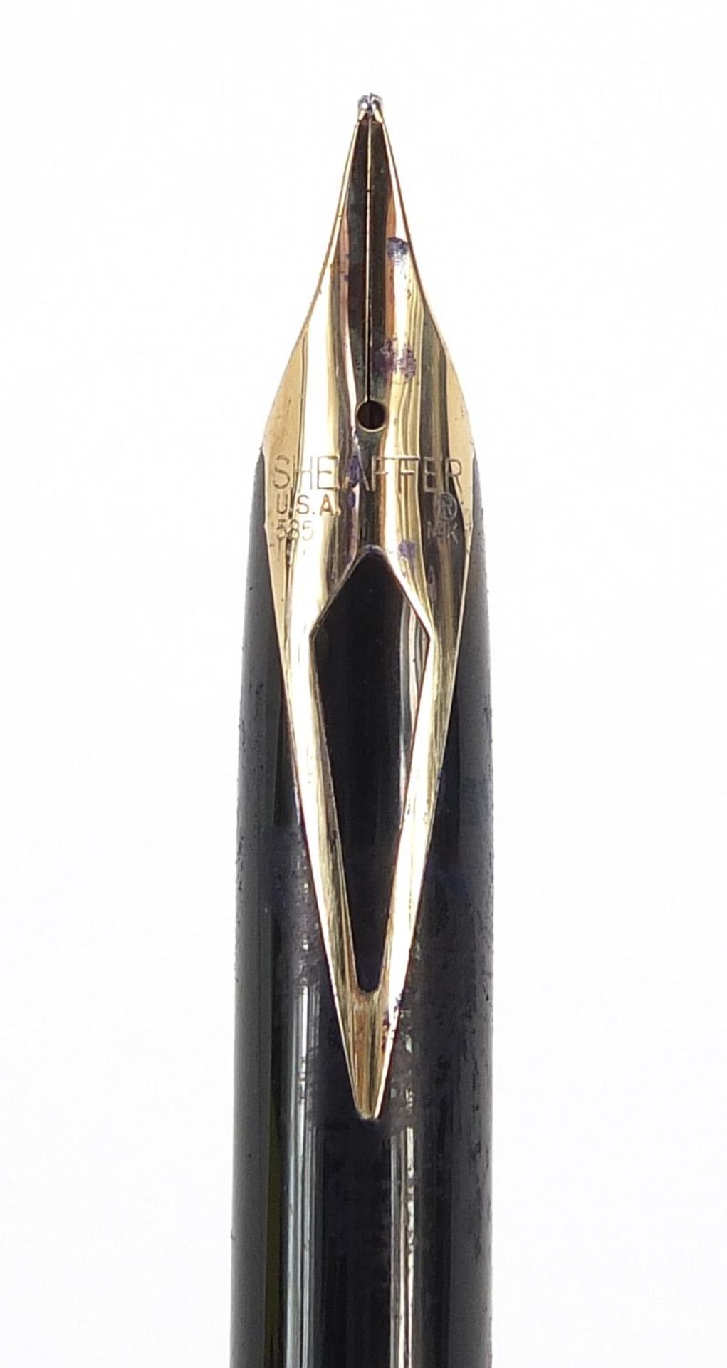 Sheaffer fountain pen with 14ct gold nib and box - Image 3 of 5