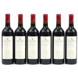 Six bottles of 1998 Chateau Gigault Cuvee Viva red wine