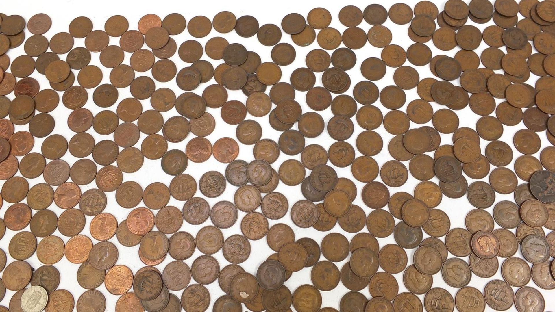 Collection of antique and later British coinage, predominantly pennies and half pennies - Image 3 of 7