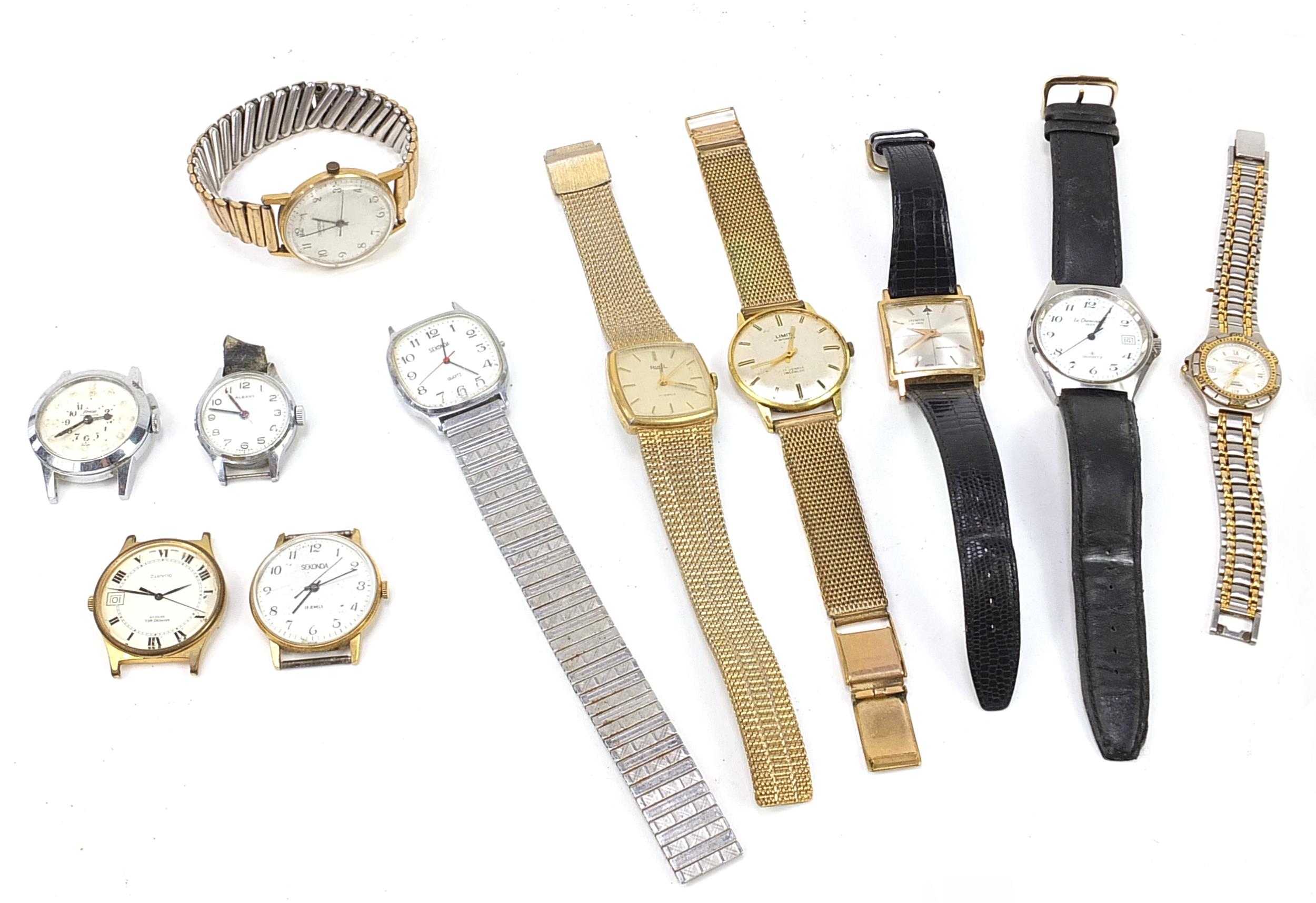 Collection of vintage and later ladies and gentlemen's wristwatches including Sekonda, Accurist, - Image 2 of 4