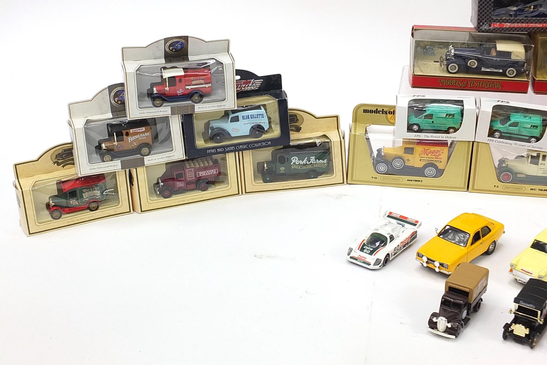 Large collection of diecast collector's vehicles with boxes including Days Gone by Lledo and - Image 2 of 5