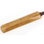 R. G. Paget & Son Ltd The Suprex full size cricket bat with autographs including F.L. Gunn, J.B.