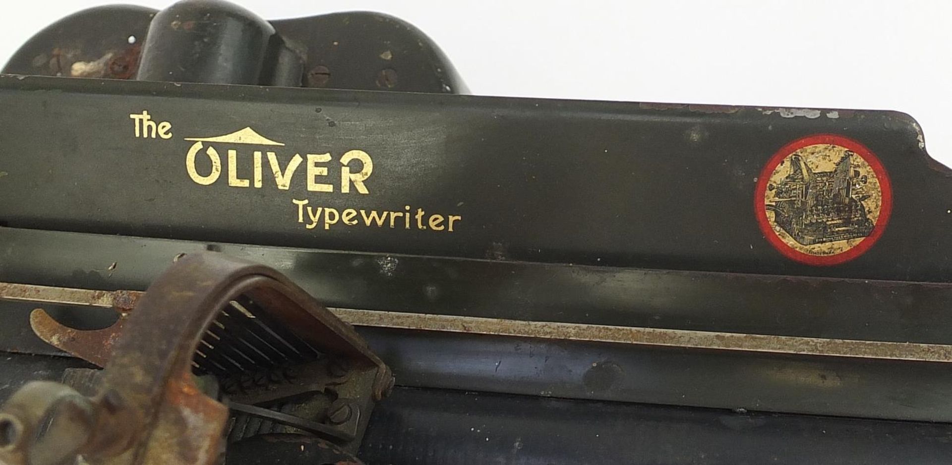 Vintage Oliver no5 typewriter - Image 4 of 5