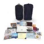 Collection of aviation interest British Caledonian Airways memorabilia including carrier bags,